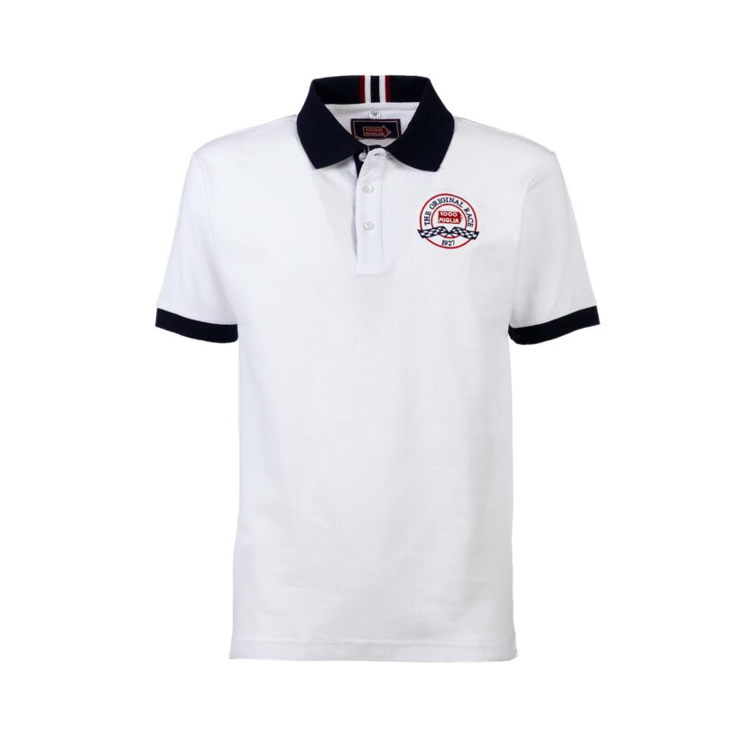 Polo Abu Dhabi bianca originale 1000 Miglia