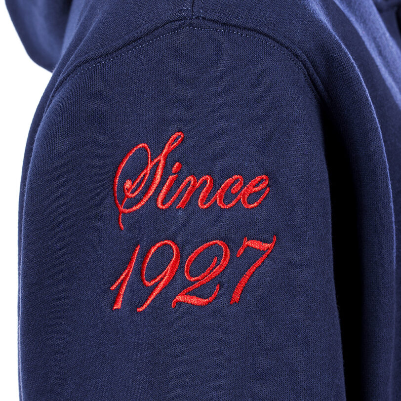Felpa con cappuccio blu navy originale 1000 Miglia - immagine 3