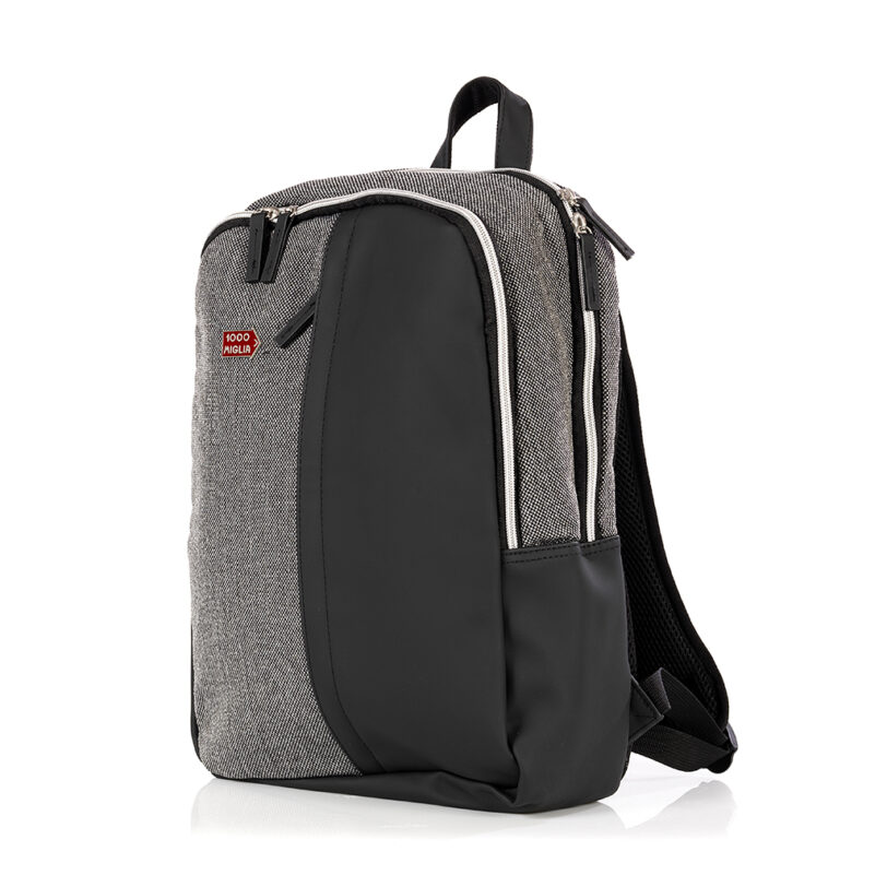 zaino porta pc grigio e nero originale 1000 Miglia