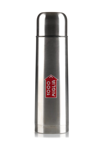 thermos grigio metallizzato originale 1000 Miglia