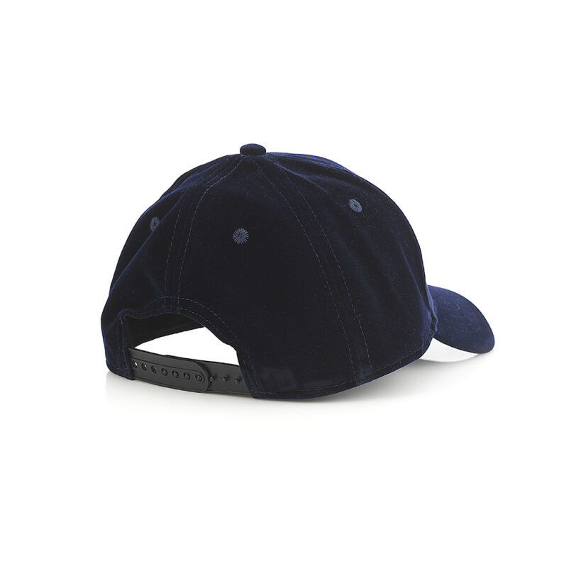 cappello in velluto baseball blu navy originale 1000 Miglia