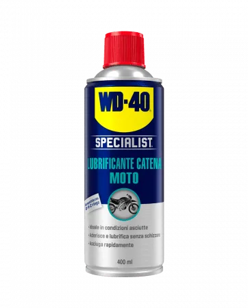 wd40 moto lubrificante catena