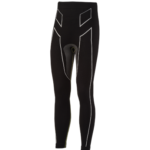 Pantaloni moto, bici e running tecnici sportivi antivento invernali neri e bianchi XTECH