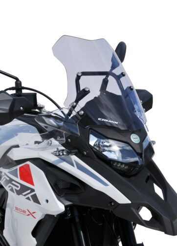 Cupolino misura originale  Ermax per TRK 502 X 2017 - 2018 - 2019   grigio satinato opaco