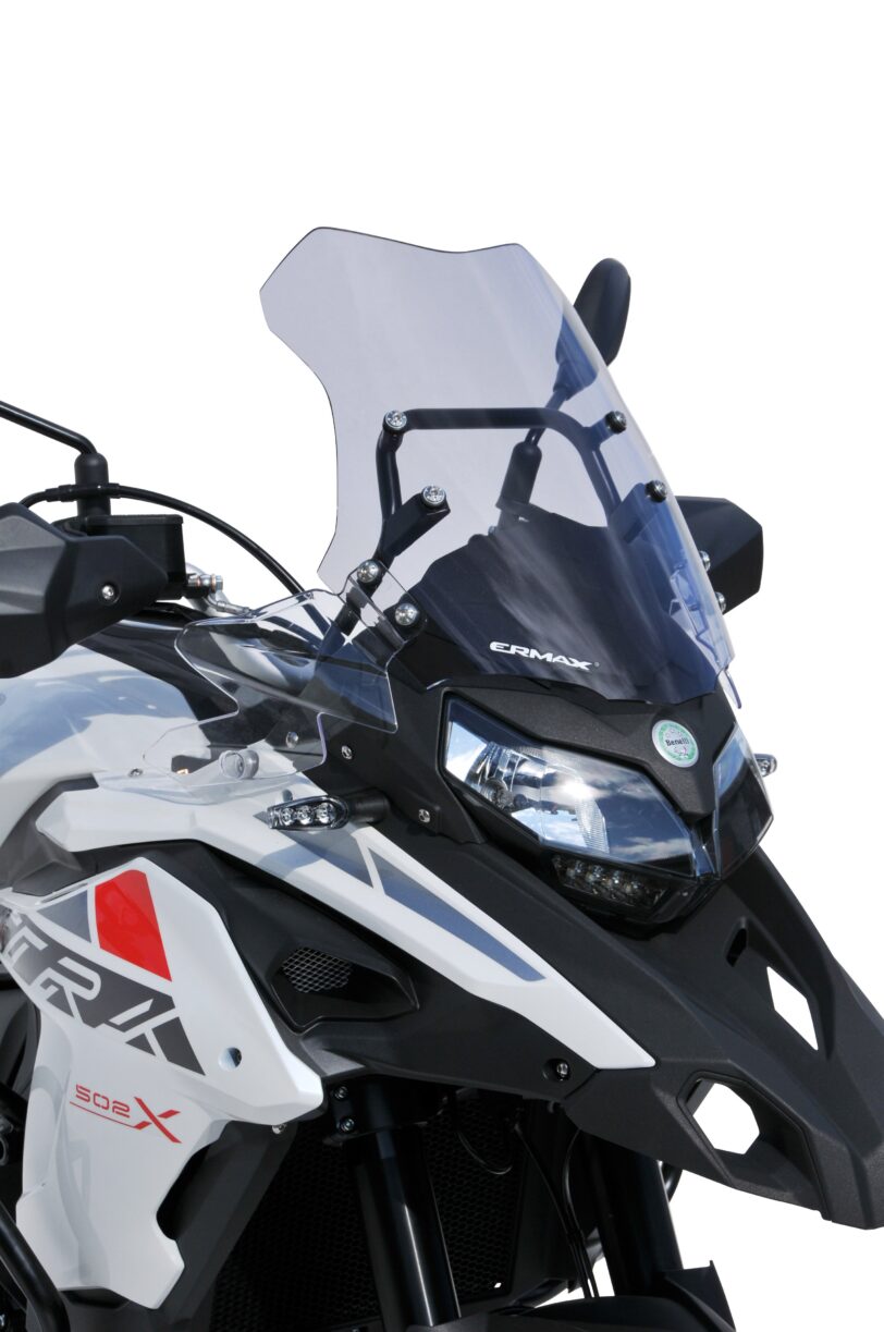 Cupolino misura originale  Ermax per TRK 502 X 2017 - 2018 - 2019   grigio satinato opaco