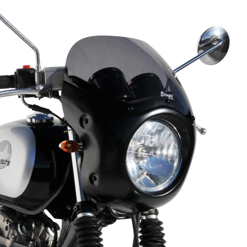Cupolino CAFE RACER Ermax per five hundrosso 2017 - 2018 - 2019 - 2020 , satin black (série Black Line ) 2018 / 2020