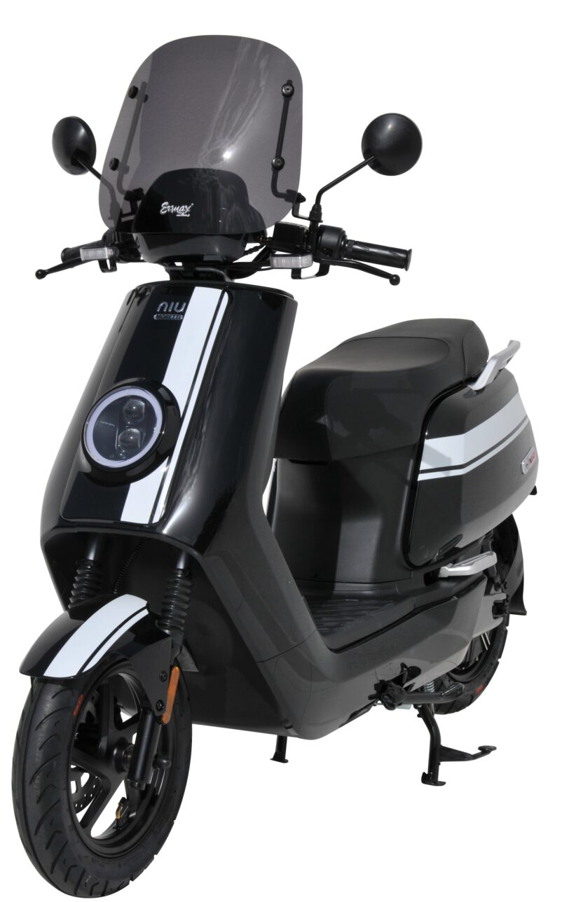 Cupolino basso sportivo Ermax per Niu NGT 2018 - 2019   satin grigio