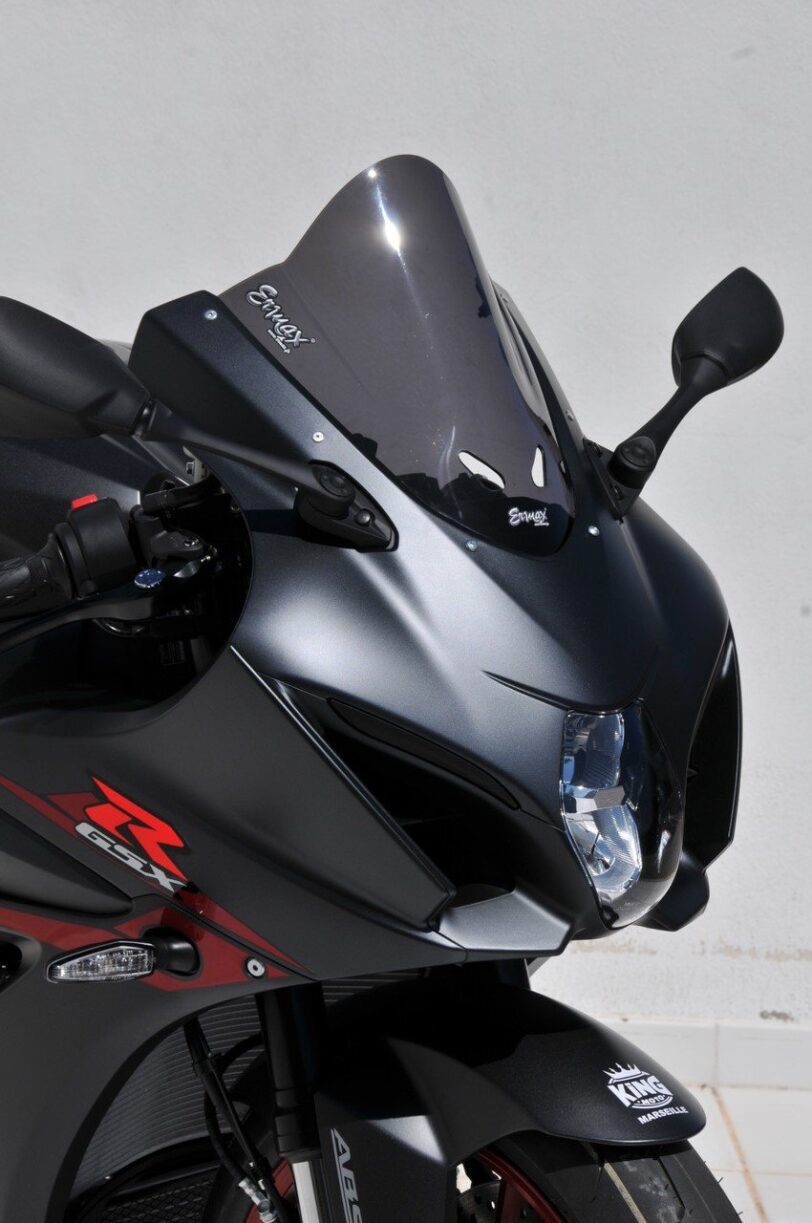 Cupolino misura originale  (32cm ) Ermax per GSXR 1000   2017 - 2018 - 2019 - 2020  grigio satinato opaco
