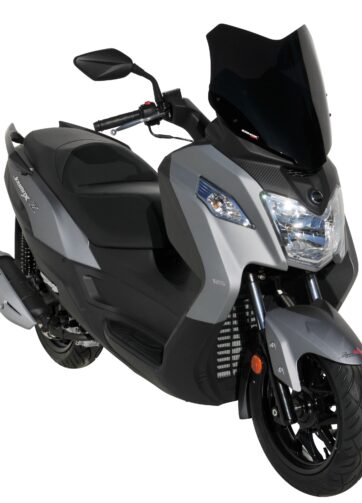 Cupolino basso sportivo  (40cm ) Ermax per joymax z 125 / 300 2019 -2020 grigio satinato opaco