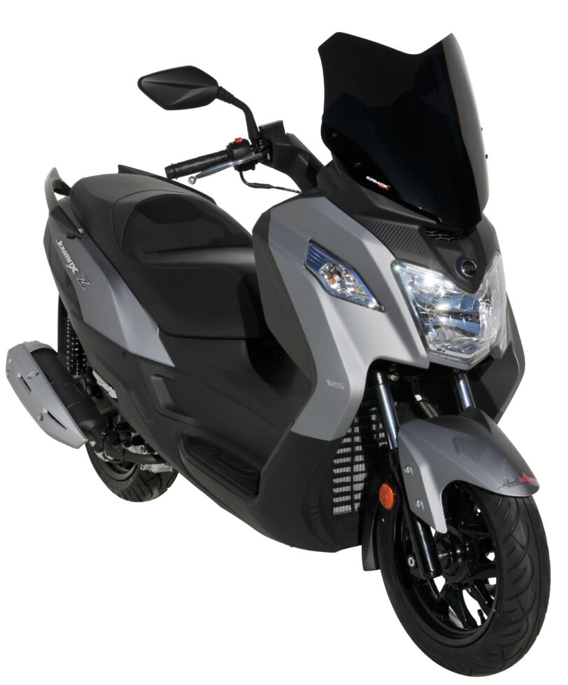Cupolino basso sportivo  (40cm ) Ermax per joymax z 125 / 300 2019 -2020 grigio satinato opaco