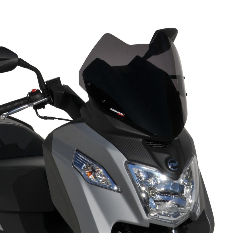 Cupolino basso sportivo (35cm ) Ermax per joymax z 125 / 300 2019 -2020 grigio satinato opaco