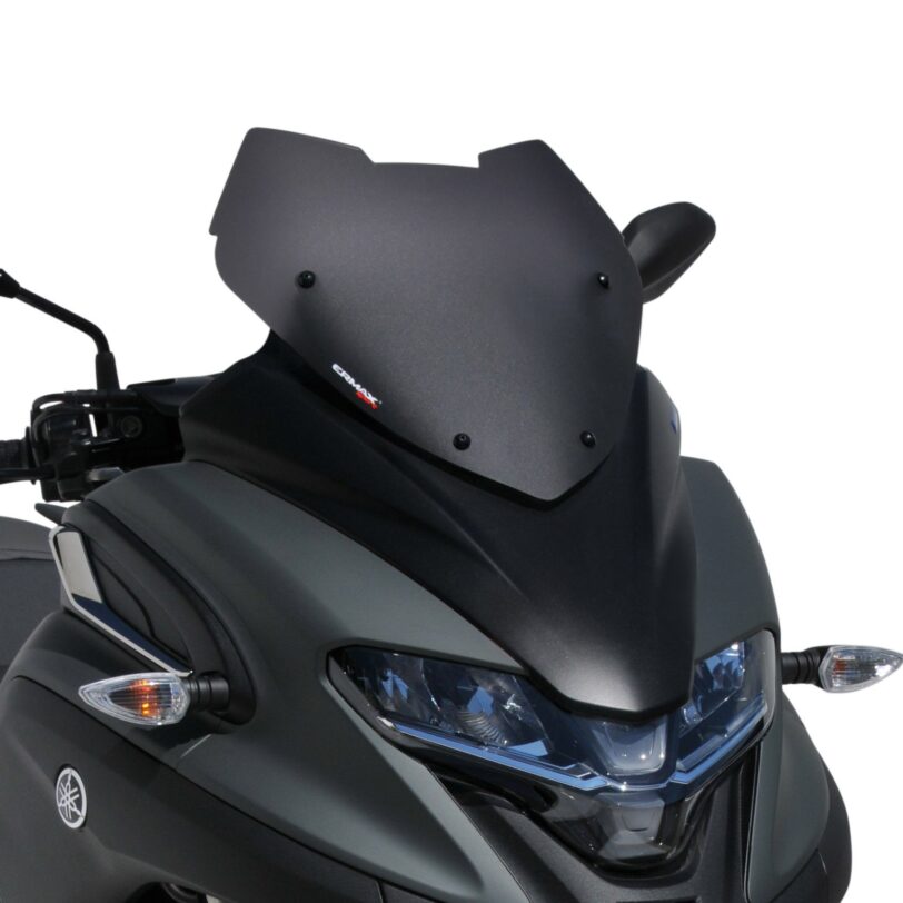 Cupolino basso sportivo  (41cm ) Ermax per TRICITY 300 2020 - 2021 grigio satinato opaco