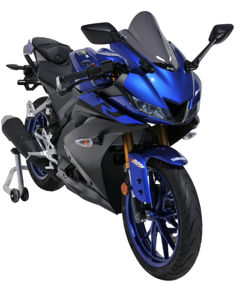 Cupolino misura originale  Ermax per yzf r 125 2019 -2020 grigio satinato opaco
