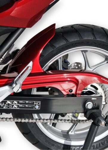 Parafango anteriore Ermax per NC 750 s 2016  2017  2018  2019  2020  rosso metallizzato  metallic red 2016/2020(candy chromosphere red [r 381] )