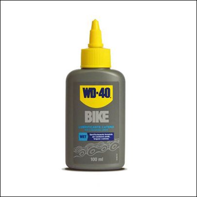 WD 40 lubrificante catena bici