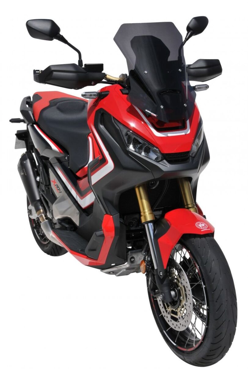 Parabrezza cupolino Suzuki Burgman an 400  injection executive 2006 2007 2008 2009 2010 2011 2012 2013 2014 2015 2016 sportivo basso prodotto da Ermax colore nero chiaro