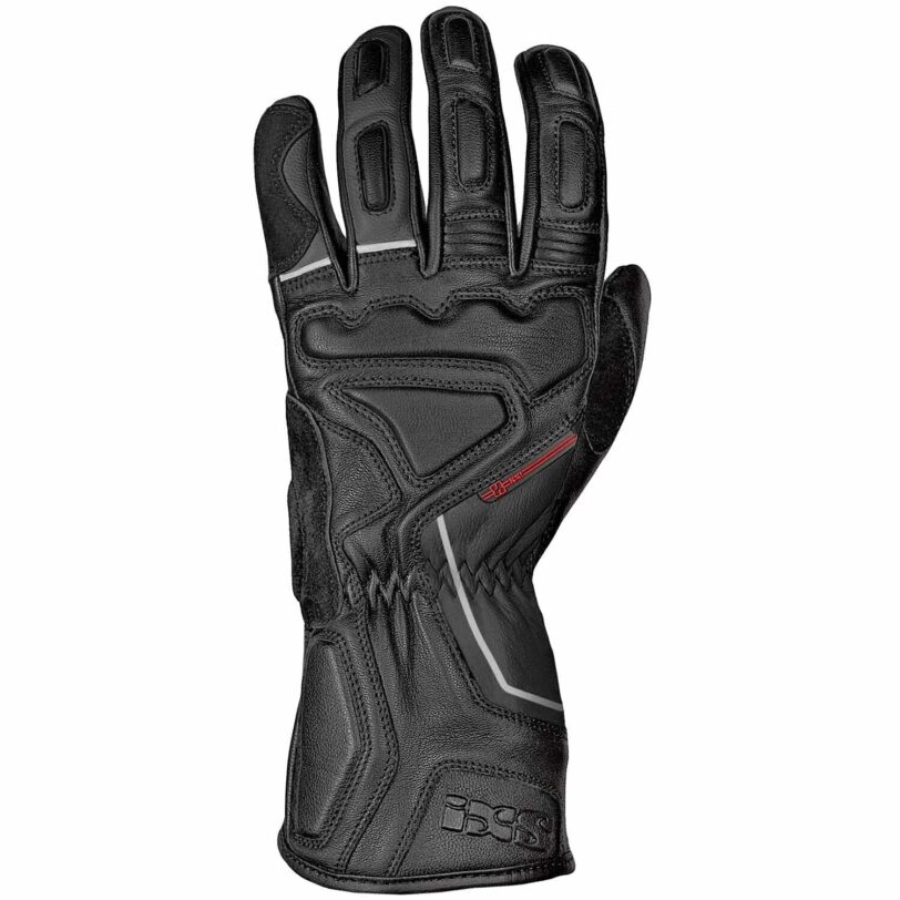 Guanto da uomo IXS TIGA in pelle - nero