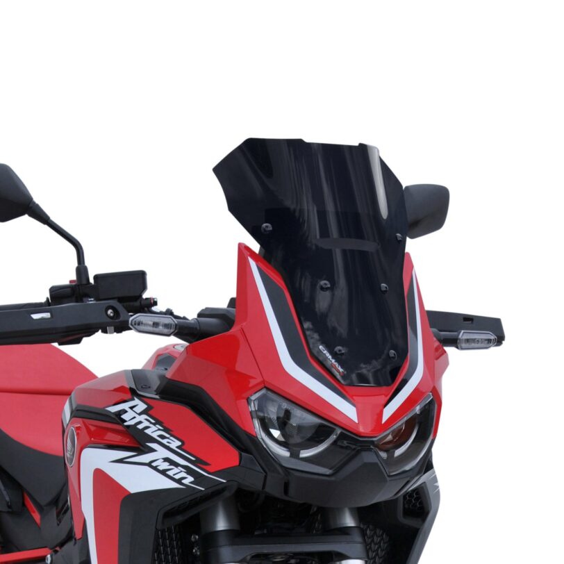 Cupolino basso sportivo Ermax per africa twin crf 1100 l 2020 polycarbonate trasparente