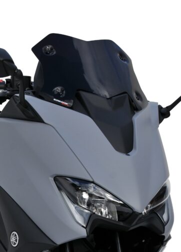 Cupolino basso sportivo (cutting en v   29cmrn Ermax per tmax 560 2020 grigio satinato opaco