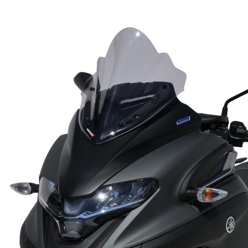 Cupolino basso sportivo (39cm ) Ermax per TRICITY 300 2020 - 2021 grigio satinato opaco