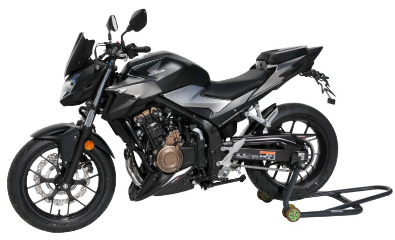 Parafango anteriore (evo ) Ermax per CB500 F 2019  2020 arancio metallizzato / nero brillante  orange métal/noir glossy 2019/2020(candy energy orange [yr249c]