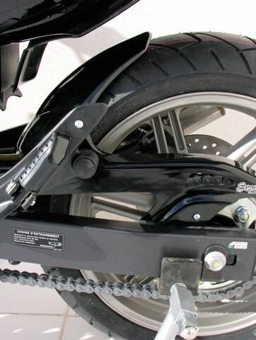Parafango anteriore Ermax per CBF 500 2004  2005  2006  2007   color carbonio silver carbon look
