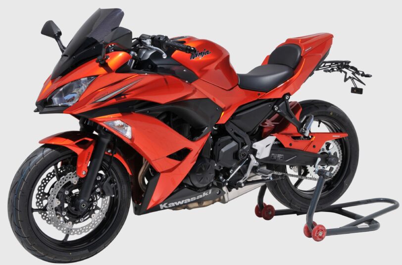 Parafango anteriore Ermax per NINJA 650 2017  2018  2019   arancio metallizzato  orange métal 2019(orange candy steel furnace )
