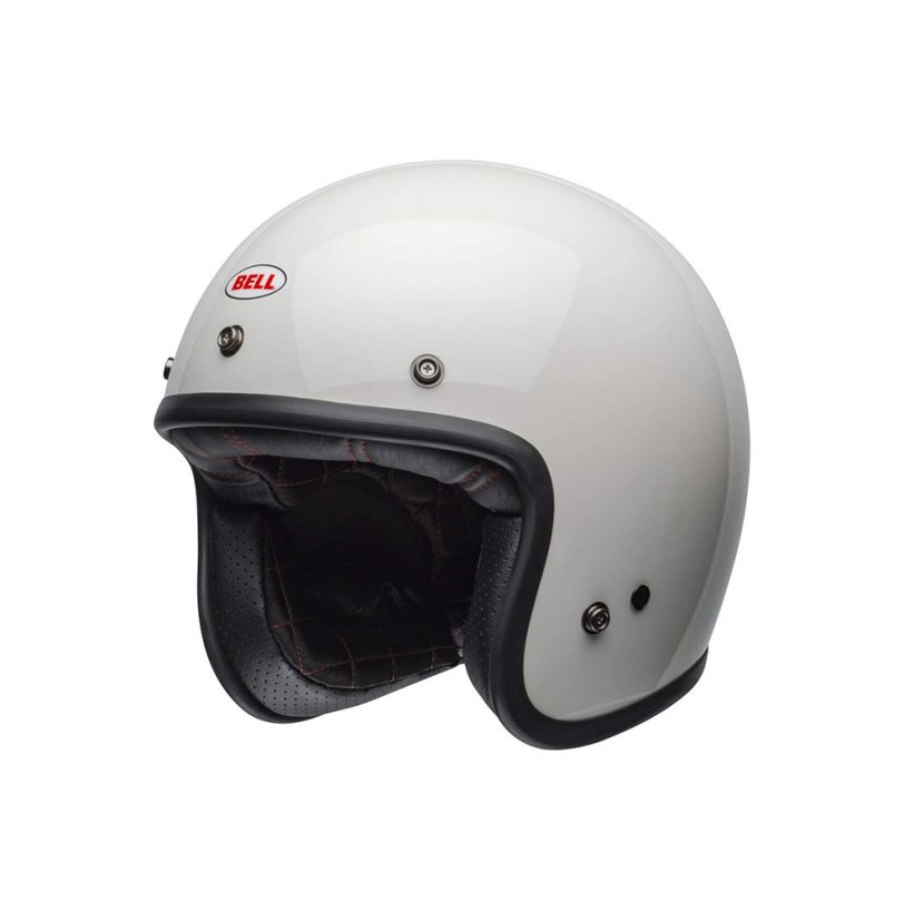 Casco BELL JET custom 500 dlx vintage Bianco