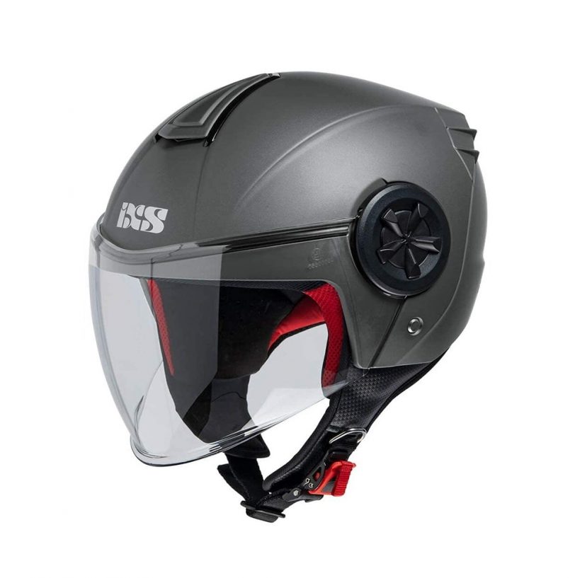 IXS Casco JET 851 1.0 Grigio opaco