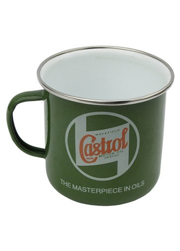 Castrol Classic STR588 Tazza in scatola in latta, colore: verde