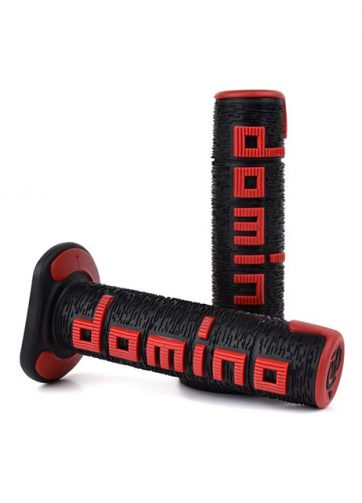 manopola domino rosso nera