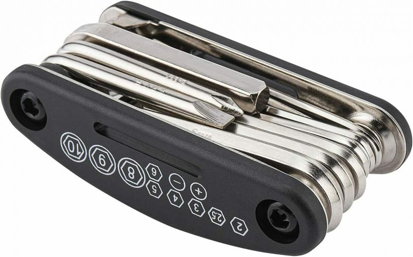 Set chiavi bici kit manutenzione e riparazione bici in acciaio - immagine 4