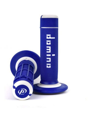 manopole domino blu bianco