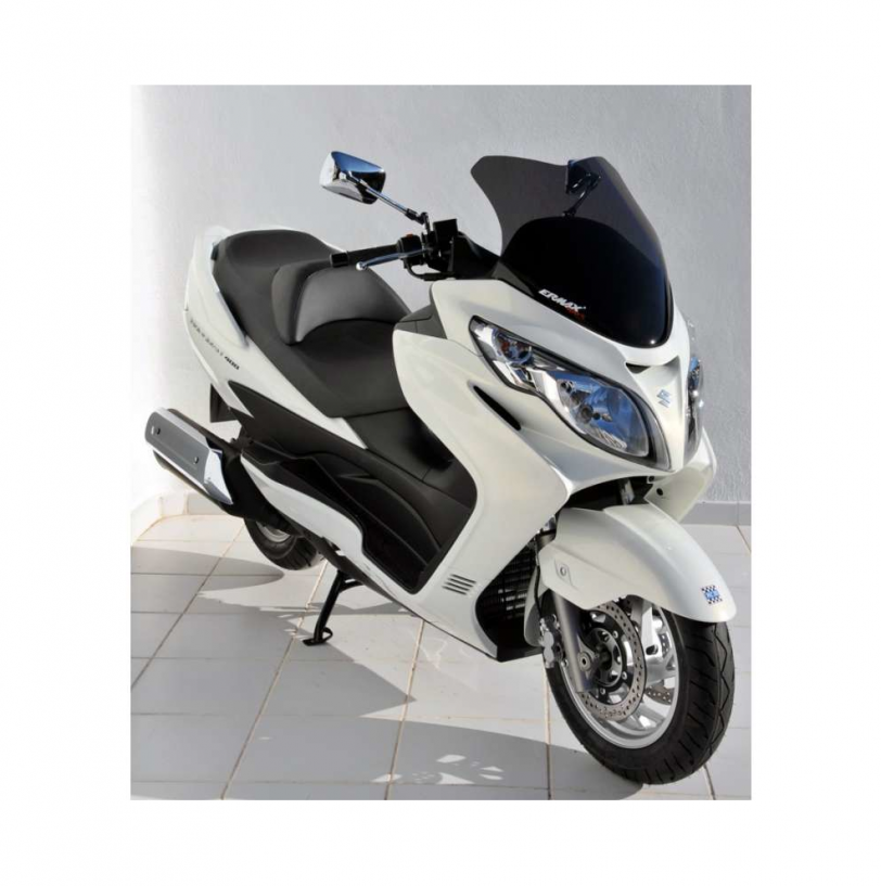 Parabrezza Ermax Sport per Suzuki Burgman 650 2013/2017 nero chiaro