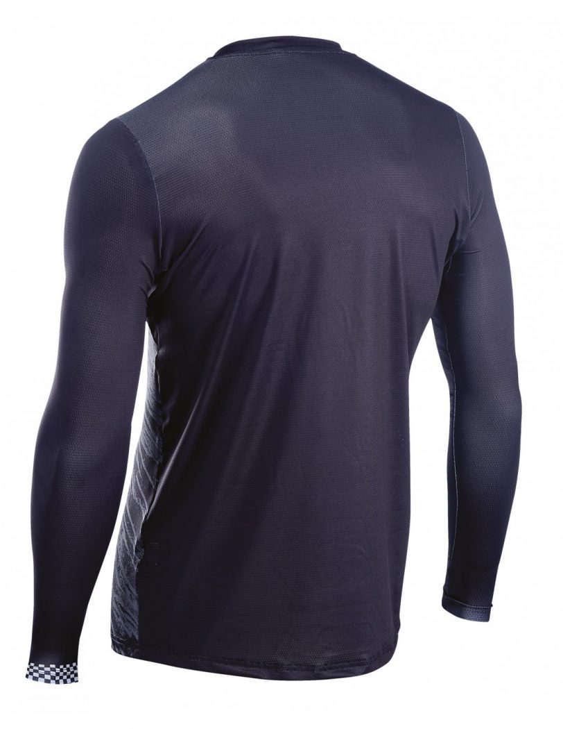 Maglia maniche lunghe bici enduro mtb NORTHWAVE Bomb Jersey Nera Black - immagine 2