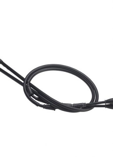 domino cavo gas con guaina nera per rmz 250 dal 2004 al 2009 e 450 dal 2004 al 2007