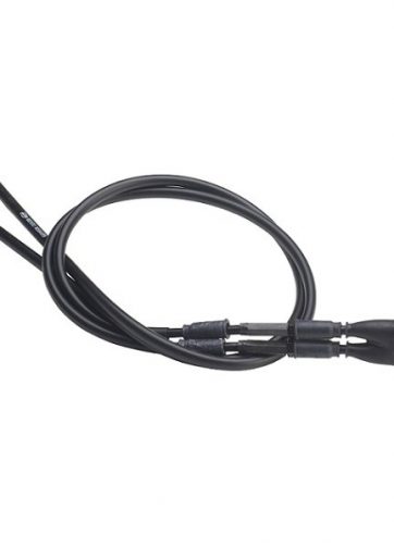 domino cavo gas con guaina nera per rmz 250 dal 2010 al 2012 e 450 dal 2008 al 2012