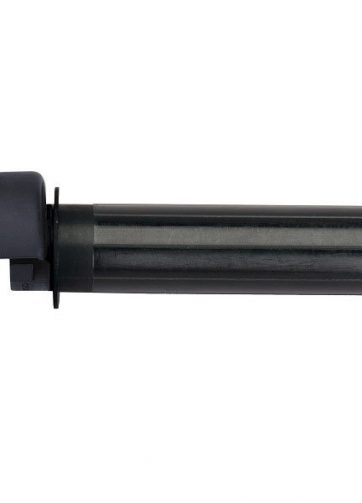 domino comando gas scooter in alluminio nero senza manopola. mono cavo