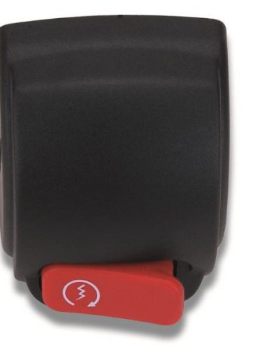 dispositivo destro domino nero con calotte in tecnopolimero lunghezza cavo 180 mm 0173ab.2b.04-00