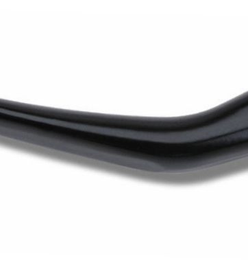 leva freno domino sinistra fulcro 24,5 mm nero verniciato in alluminio pressofuso 1357.61