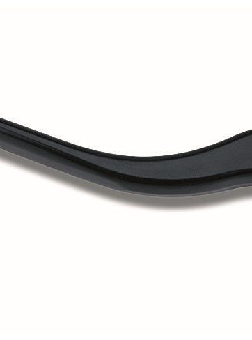 leva frizione domino sinistra fulcro 30 mm nero verniciato in alluminio pressofuso 1661.61