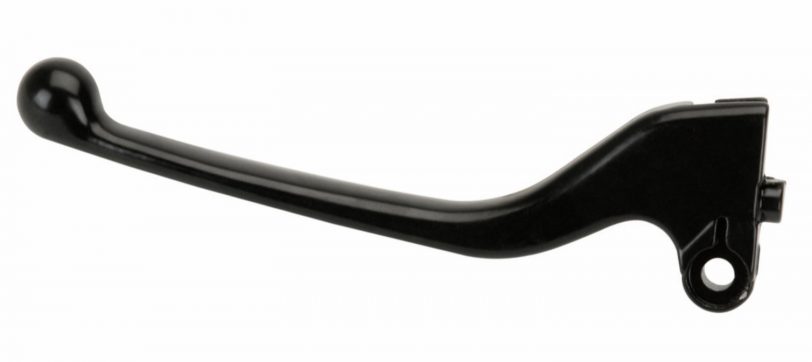 leva freno domino sinistra fulcro  24 mm nero verniciato in alluminio pressofuso 2076.61