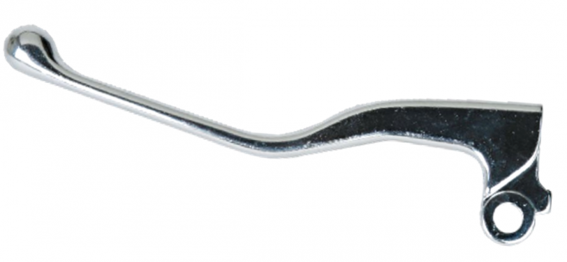 leva frizione domino sinistra fulcro 26 mm argento lucido cromato in alluminio pressofuso 2799.61