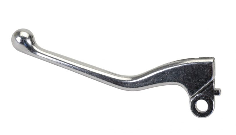 leva frizione domino sinistra fulcro 28,5 mm argento lucido brillantato in alluminio pressofuso 2946.61