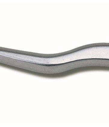 leva frizione domino sinistra fulcro 32 mm argento lucido brillantato in alluminio pressofuso 4225.61