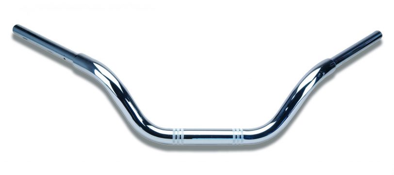 manubrio domino argento lucido cromato in acciaio 9049.31.60.04 diametro 22 mm - immagine 2