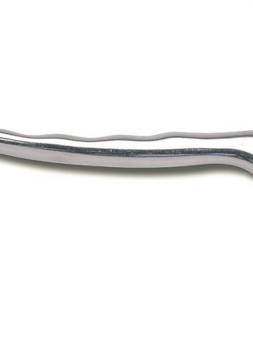 domino leva frizione in duralluminio forgiato. adatta per  vecchi modelli guzzi brillantata lucida fulcro: 31 mm lunghezza: 185 mm