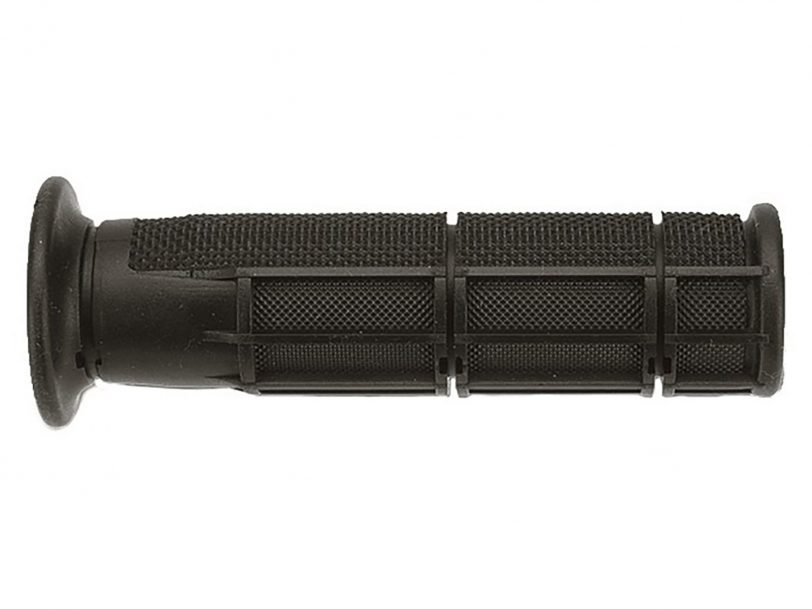 manopole domino nere in gomma termoplastica per montaggio su manubrio per atv 0900.82.40.06-0 diametro 22 mm