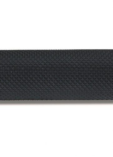 manopole domino nere in gomma termoplastica con finitura piramidale 1124.82.40.06-1 diametro 22 mm