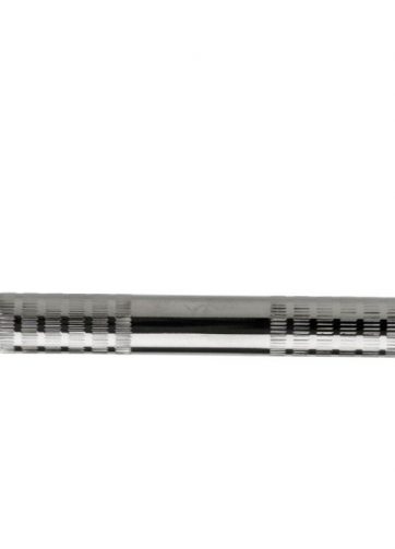 manubrio domino argento lucido cromato in acciaio serie condor 0275.31.60.04 diametro 22 mm